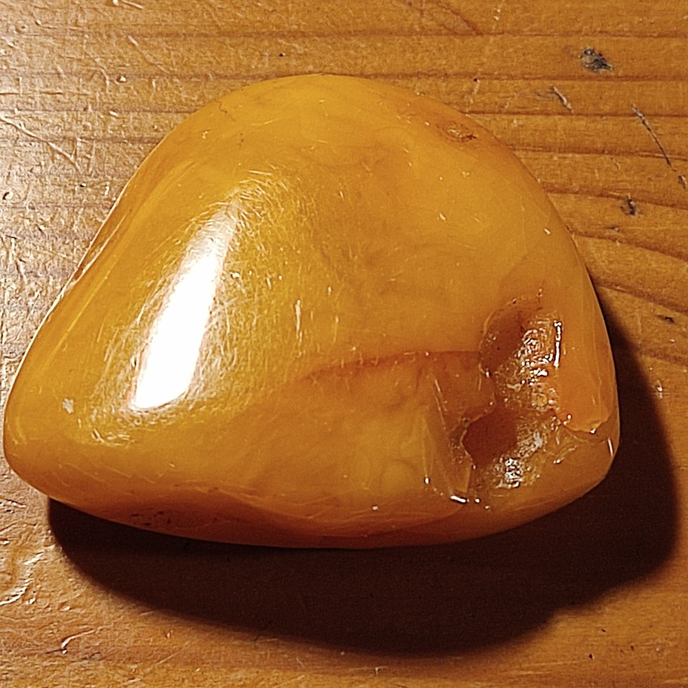 NATURAL OLD ANTIQUE BALTIC AMBER STONE 20.1 gr