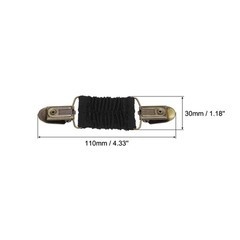 3pcs Dress Cinch Clips, Tightener Dress Back Cinch Clip Black/White/Gray(Bronze)
