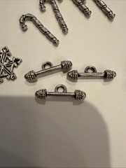16g Sterling Silver Charms Some Marked