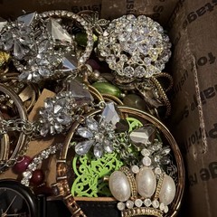Vintage to Now Jewelry Lot, All Wearable Untested. No Broken. Box B4