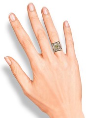 10 Grams GOLD 19K-Hallmak 14K RING PERIDOT PEARLS SIZE 6.5 VINTAGE ENGLAND