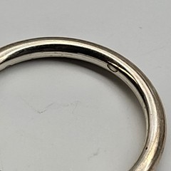 Y2K Vintage Sterling Silver Hoop Earrings Lot 4 pairs various sizes Festival