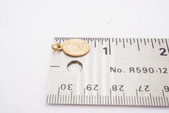 Vintage Gold Filled Holy Spirt Guide Us Charm
