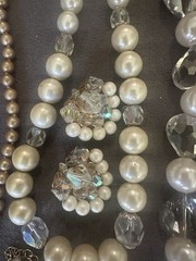 Lot of Pearl Themed Vintage & Modern Jewlery