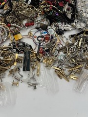 10 Lbs Vintage To Now Jewelry Lot Costume Estate Unsearched Watches Cuff Links