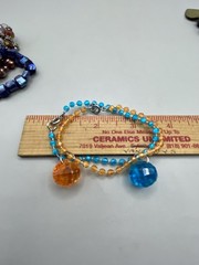 Vintage Lot Of Retro Bracelets Multicolor Bangles Mcm Mod 70s Cookie Lee