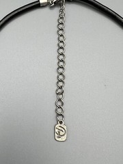 Western Cross Pendant / Necklace / Choker w/adjustable length Branded by You&I
