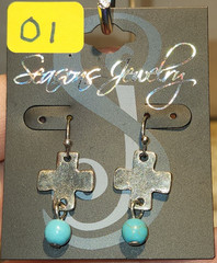Vintage Costume Jewelry Earrings for pierced ears NIP – READ!