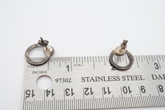 Vintage Sterling Silver 925 Lapis Lazuli Earrings