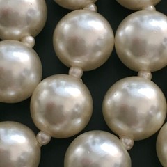 Pearl Necklace Hong Kong Faux 52 Inches