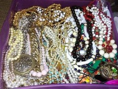 Jewelry Lot ALL Good Wear Resell Brooch Art Estate Vintage Modern 5 Pc NO Junk