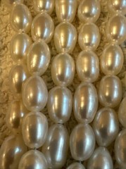 Vintage 74” Freshwater Pearl Single Strand Necklace w/150 Pearls~85 Grams