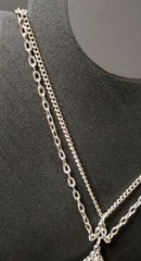 VintagePendant Necklace by Celebrity 30” long Boho Gothic Hippie Biker Costume