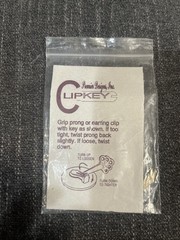 Premier Designs Clip Key Comfort Key Adjusts Tension Earrings Original Packaging