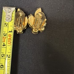 Vintage Signed Eisenberg ICE Brooch Pin & Clip Earrings – Original Box -stunning