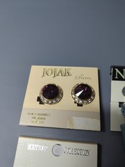 Lot Of 4 Pairs Vintage Clip-on Earrings