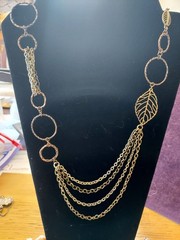 Vintage Lot Mixed Necklaces, Pins, Bracelets