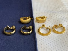 Vtg Clip-On Earring Lot Costume Jewelry Napier NWH Marvella Monet Sarah Cov