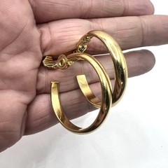 Y2K Monet & Ann Klein Gold Tone Clip On Earrings Lot Of 2