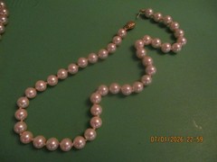 3 Vintage Pearl (Varied Sizes) Necklaces