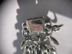 Vintage Francois Bracelet and Clip On Earrings Set Silver Tone with Rhinestones