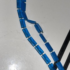 LOT VTG bead necklaces Plastic, Lucite? & Glass beads (Various Colors) Lot Of 6