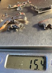 Lot Of 4: Sterling Animals, (1) Bear Slide, (3) Seagull, Dolphin, Lion Brooches
