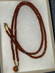 Signed Vintage Artisan Beaded Necklace – One of a Kind