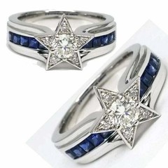 2.5Ct Srt Deco Vintage Style Lab Created Diamond Anniversary Ring In 925 Silver