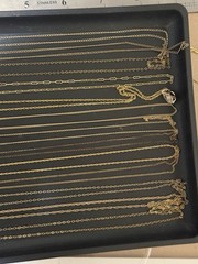 L9 Vintage 1/20 12K & 14K GOLD-FILLED Resal Wear Fine Fancy Necklace (LOT OF 13)