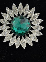 Vintage 3 Piece Sarah Coventry “Kathleen” Set – Earrings,Pin & Ring