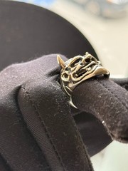 Ring Devil Silver 925 Jewelry Men’s Gothic Mask Sterling Satyr Custom Made Rare