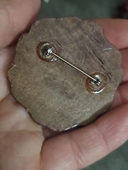 Vintage Brooch Pin Lot Of 10 Mixed Materials Unique