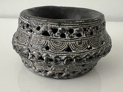 Antique Bronze African Currency Slave Bangle Bracelet