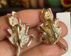 Vintage Sarah Coventry pink Autumn Splendor set