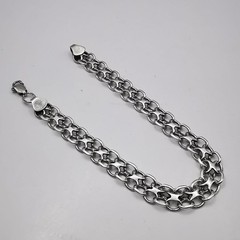 Vintage 925 Sterling Silver Bracelet – Handmade Signed Elegant Jewelry 11.25g