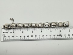 WEISS RARE SILVERTONE RHINESTONE EARRINGS BRACELET & NECKLACE PLEASE READ 162B
