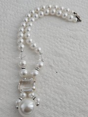 Estate Necklace Lot Beaded Carol Lee Original Box Mixed Materials And Styles