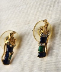 Vintage Pin And Matching Earrings