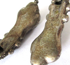 Gorgeous European Hallmarked Victorian Silver Snake Bracelet