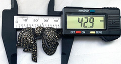 VINTAGE STERLING SILVER MARCASITE BROOCH | 11 GRAMS