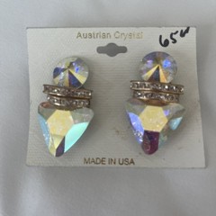 vintage Austrain Chrystal earrings
