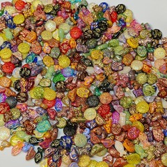 1.7oz Vintage Now Bulk Jewelry bead Lot ALL Brand New Untested 200+Mix and Match