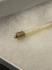 Rare Antique Victorian 15k Yellow Gold Crushed Opal Miners Brooch Pin