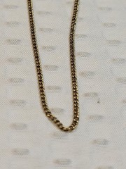 Vtg Speidel 12K Yellow Gold Filled 22 Inch Curb Link Chain Necklace Signed