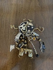 Vintage Lunch at the Ritz “Act One” Comedy and Tragedy Theater Brooch