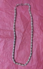 Silver Toned Vintage Jewelry Lot 1 Size Fits All Chunky Ring Necklace & Bracelet