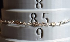 Vintage 925 Italy Sterling Silver Dolphin Link Bracelet/Anklet 8.5″
