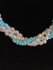 Vintage Avon “Turquoise Impressions” Torsade Necklace