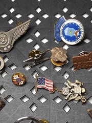 Lot Of Military Themed Pins Military Pin Lot DSTAB